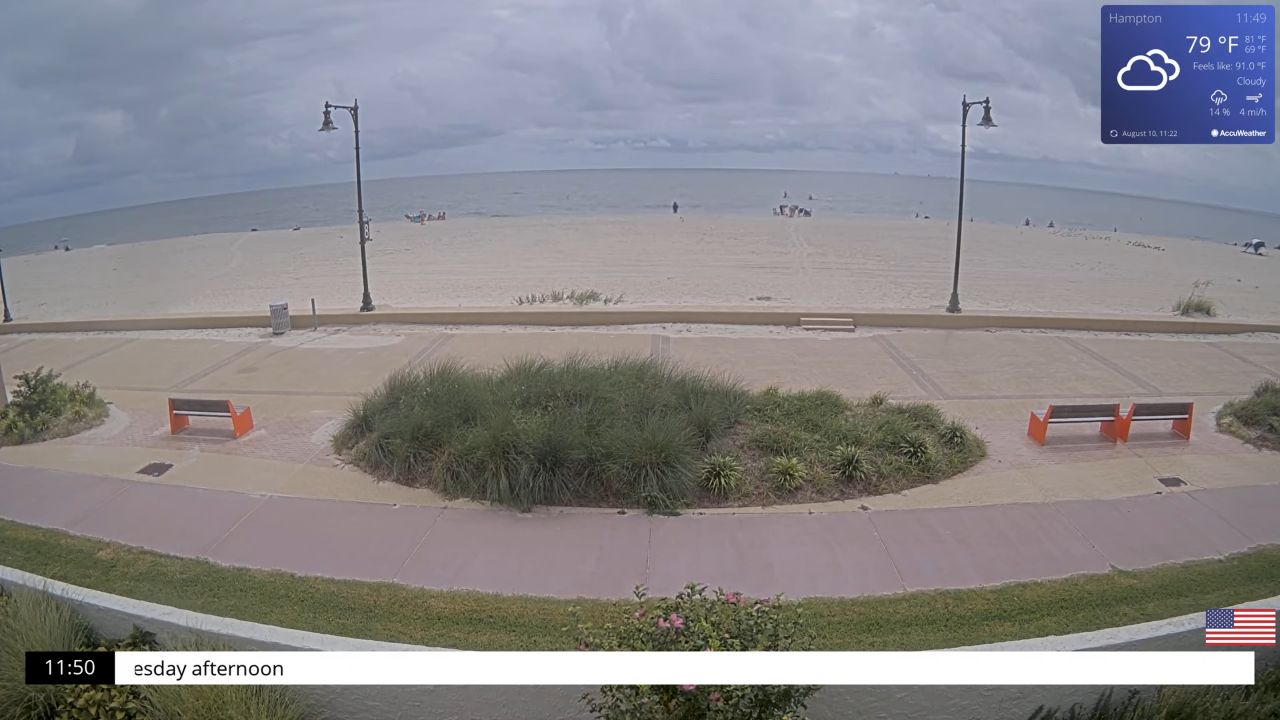 Buckroe Beach Webcam – Hampton, Virginia