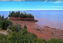 Burntcoat Head Park Live Webcam - Noel, Nova Scotia