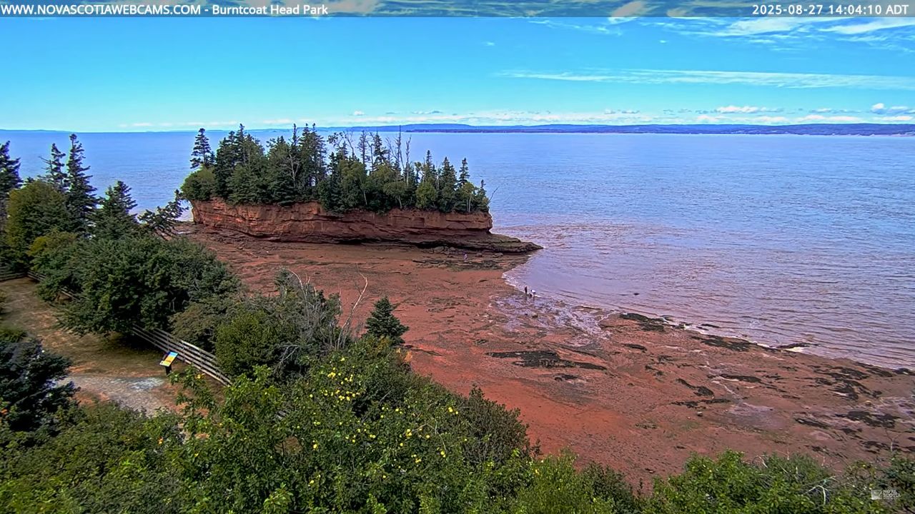 Burntcoat Head Park Live Webcam – Noel, Nova Scotia