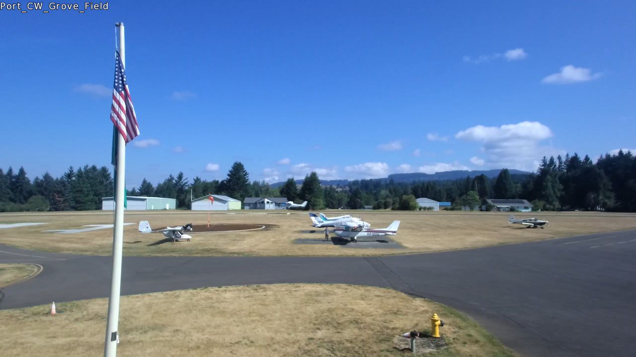 Live Webcam Grove Field Airport – Washougal, WA