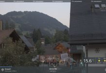 Live Webcam Gstaad, Switzerland - Promenade