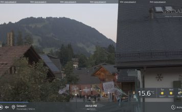 Live Webcam Gstaad, Switzerland - Promenade