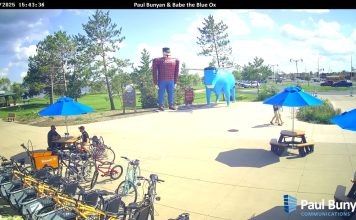 Live Webcam Paul Bunyan And Babe The Blue Ox