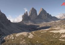 Live Webcam Tre Cime Di Lavaredo - 3 Zinnen Dolomites