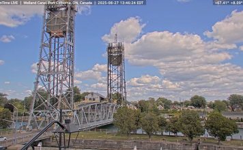 Live Webcam Welland Canal - Port Colborne