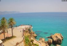 Live Webcam In Nerja, Málaga, Spain - Balcón De Europa