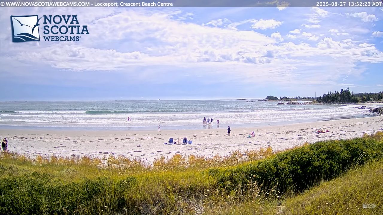 Live Webcam Lockeport, Nova Scotia, Canada – Crescent Beach