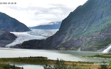 Mendenhall Glacier Webcam - Tongass National Forest