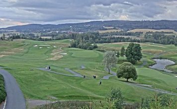 Hauger Golfklubb - Slattum, Norway