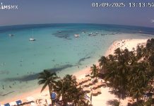 Ixchel Beach Hotel Webcam - Isla Mujeres, Quintana Roo, Mx
