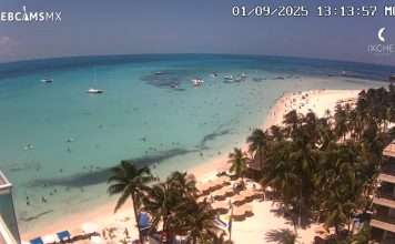 Ixchel Beach Hotel Webcam - Isla Mujeres, Quintana Roo, Mx