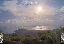 Live Webcam Coconuts Villa - Gifft Hill, St John, Usvi