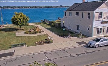 Live Webcam Downtown Marine City, Michigan