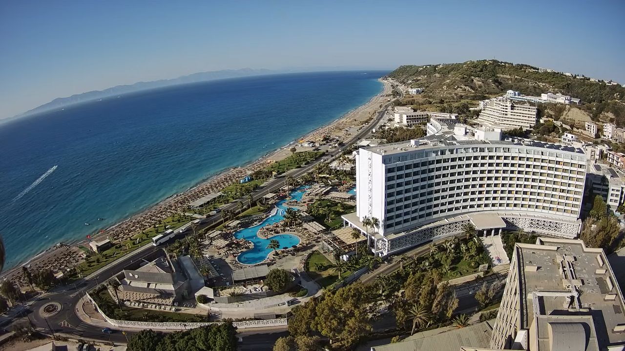 Live Webcam Ixia Beach – Rhodes, Greece