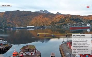 Narvik Havn Live Webcam - Norway