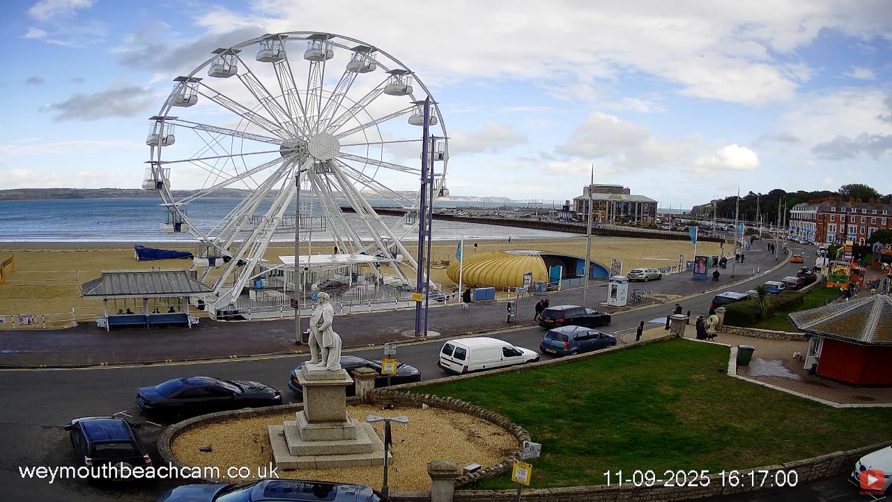 Cactus Tea Rooms Live Webcam – Weymouth Beach