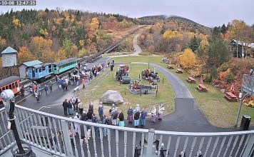 Mount Washington Cog Railway Live Webcam - Bretton, Nh