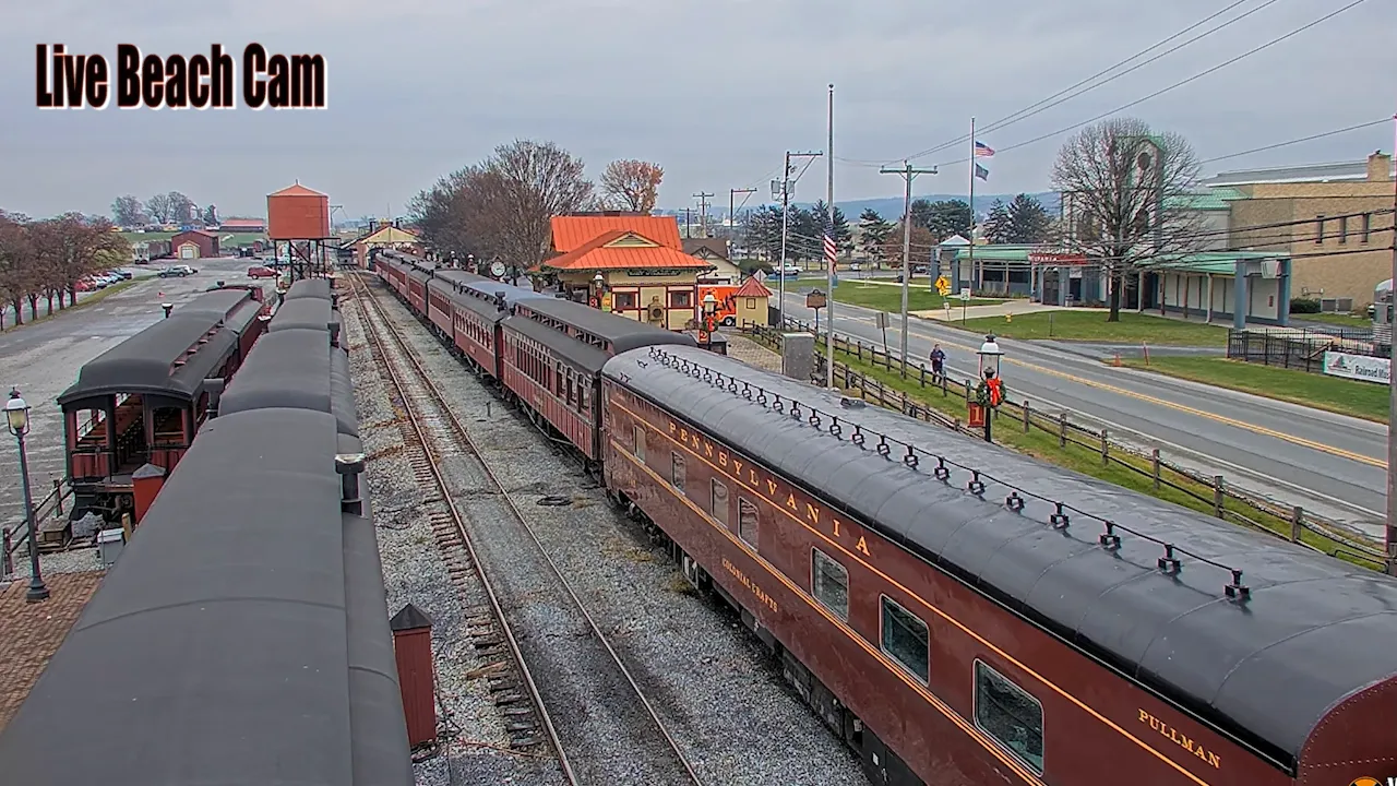 Live Webcam Strasburg Rail Road – Ronks, Pennsylvania